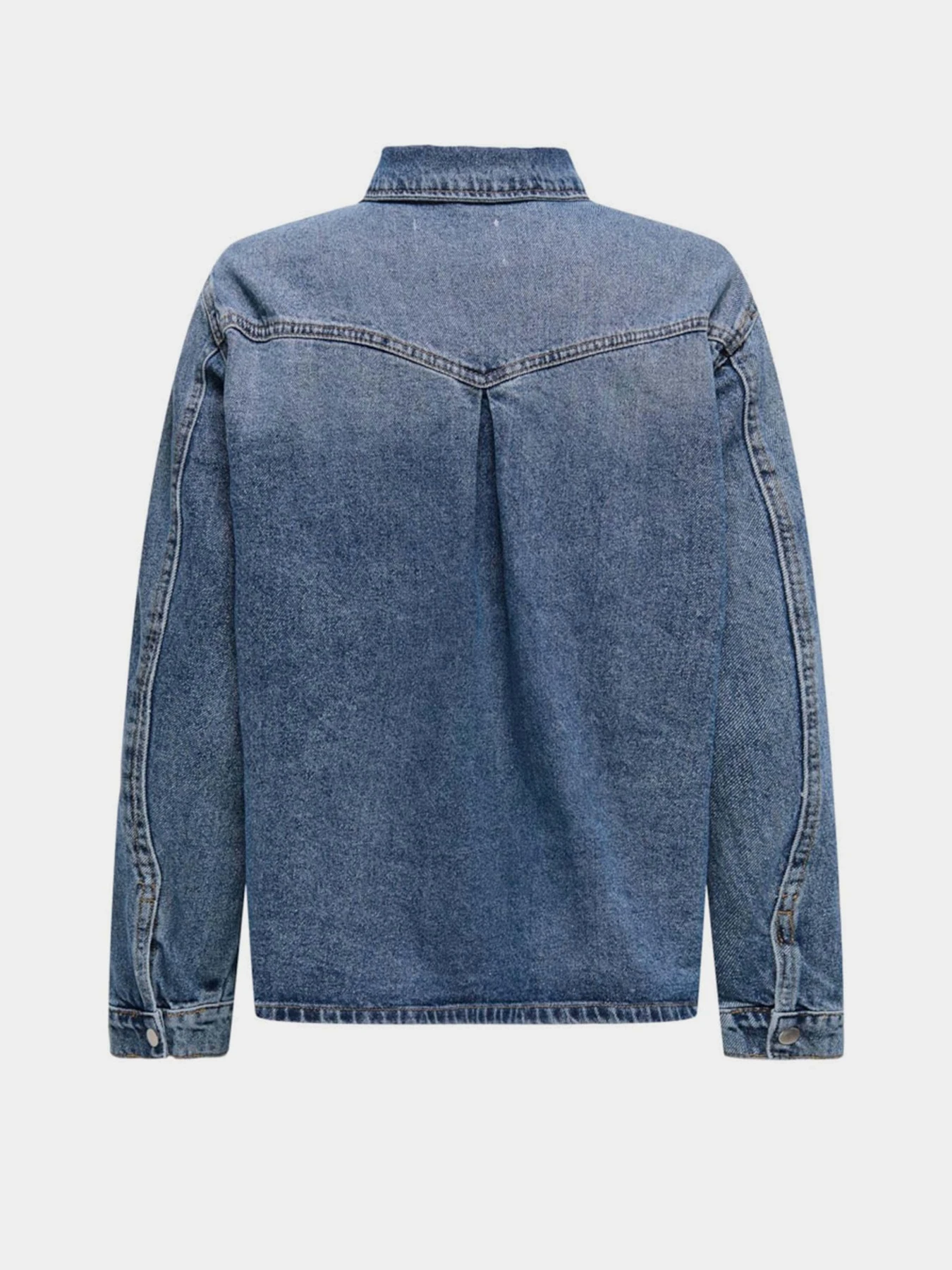 Сорочки Only модель 15337158_Medium Blue Denim Фото