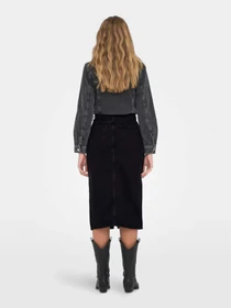 Юбки Only модель 15319268_Washed Black Фото