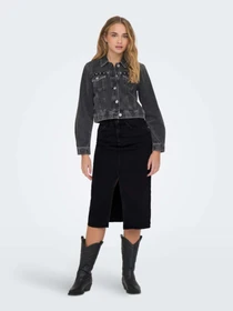 Юбки Only модель 15319268_Washed Black Фото