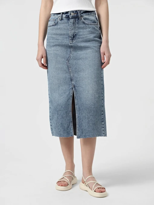 Юбки Only модель 15337859_Light Blue Denim Фото