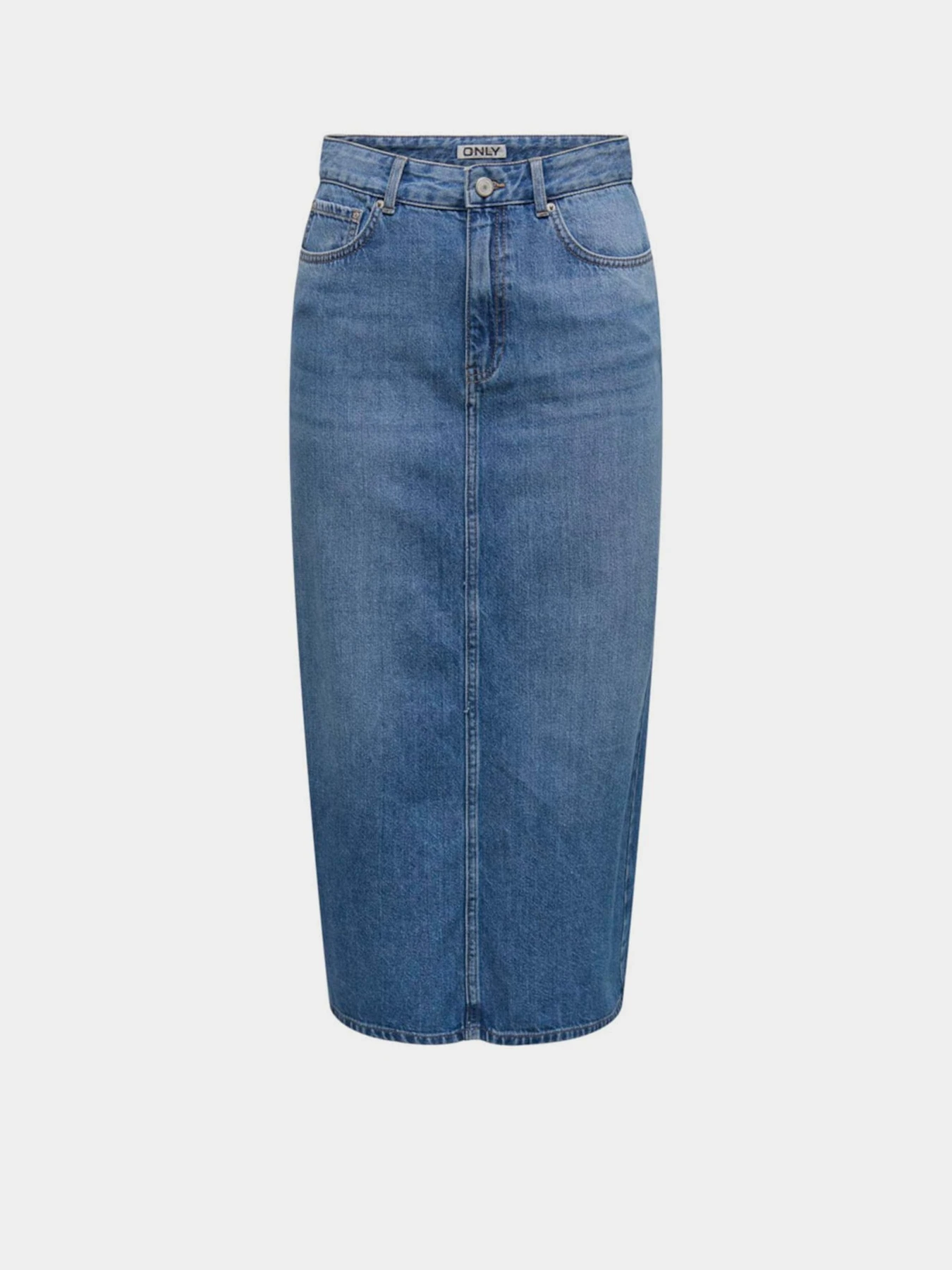 Спідниці Only модель 15339976_Medium Blue Denim Спідниці Only модель 15339976_Medium Blue Denim Фото