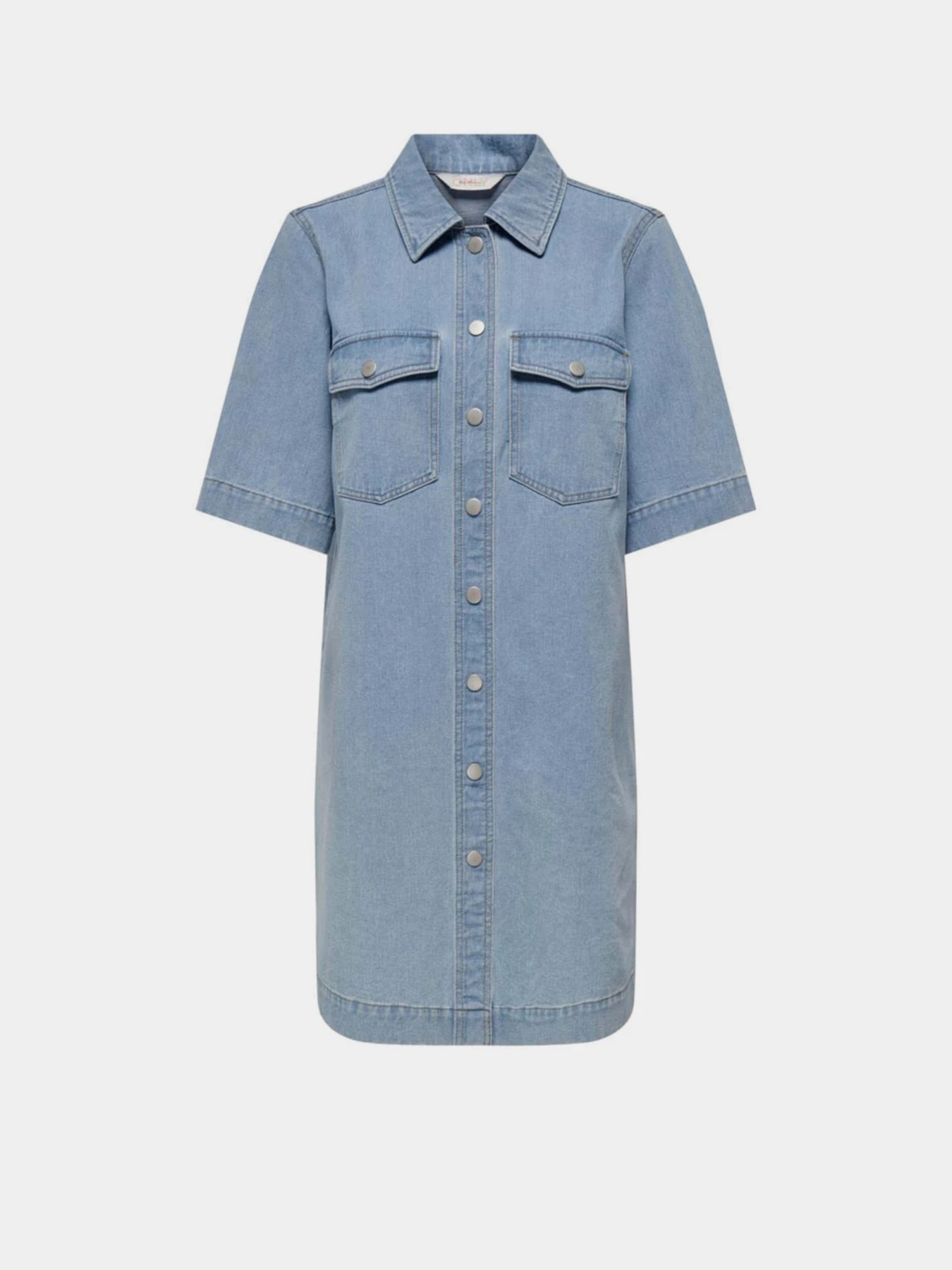 Платья Only модель 15324384_Light Blue Denim Платья Only модель 15324384_Light Blue Denim Фото