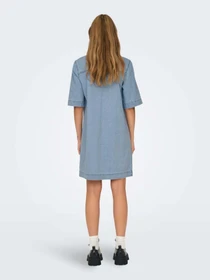 Платья Only модель 15324384_Light Blue Denim Фото