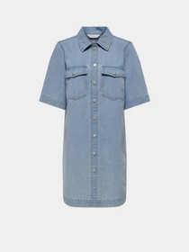 Платья Only модель 15324384_Light Blue Denim Фото