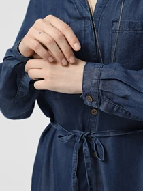 Платья Only модель 15337931_Dark Blue Denim Фото