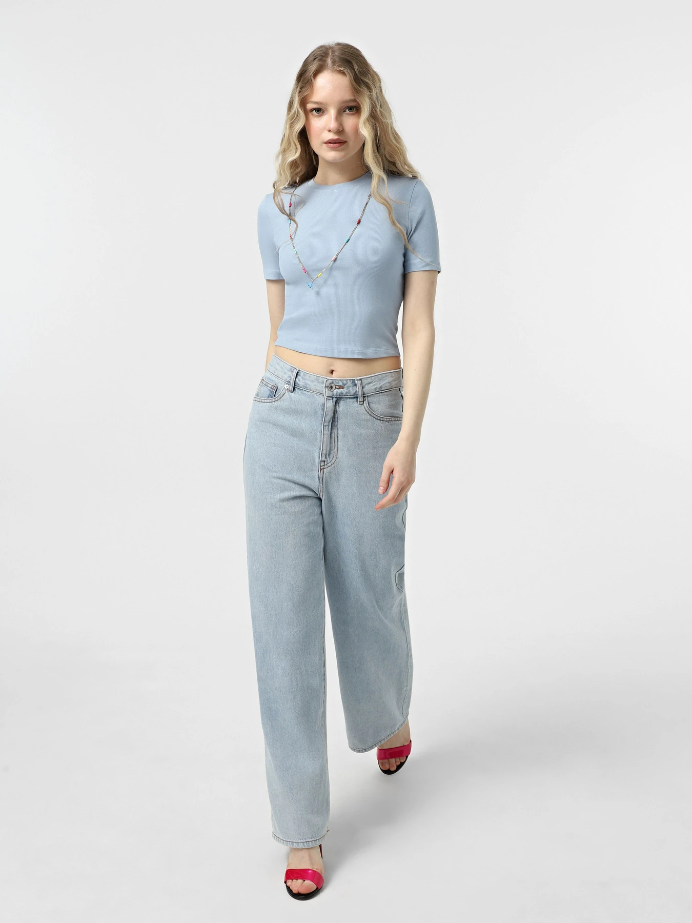 Футболки и поло Only модель 15311891_Soft Chambray Футболки и поло Only модель 15311891_Soft Chambray Фото