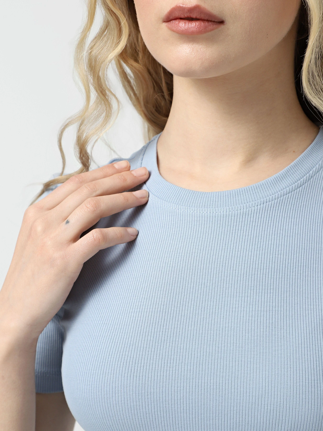 Футболки и поло Only модель 15311891_Soft Chambray Футболки и поло Only модель 15311891_Soft Chambray Фото