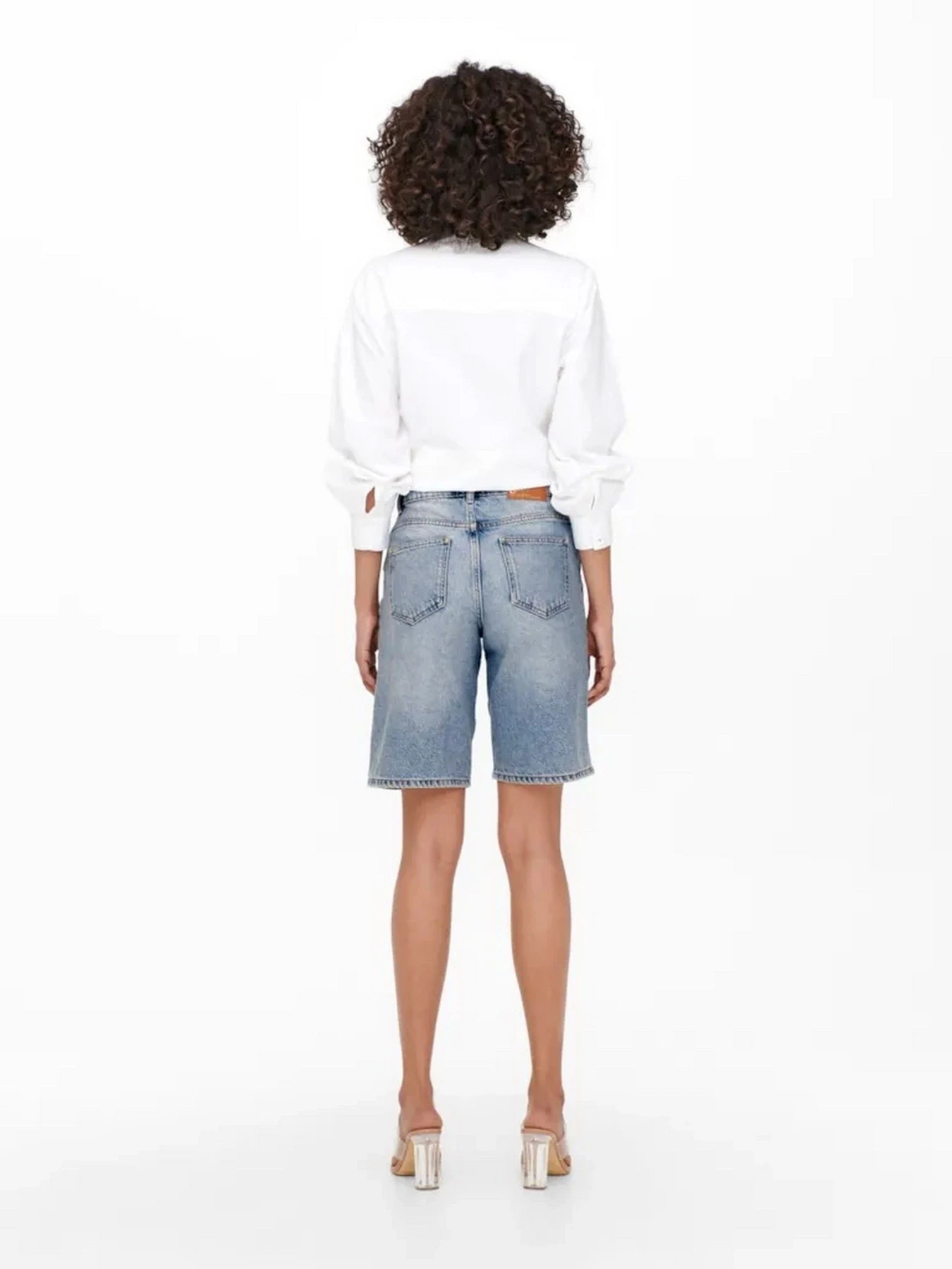 Шорты Only модель 15256709_Light Blue Denim Шорты Only модель 15256709_Light Blue Denim Фото