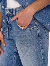 Шорты Only модель 15340976_Medium Blue Denim Фото
