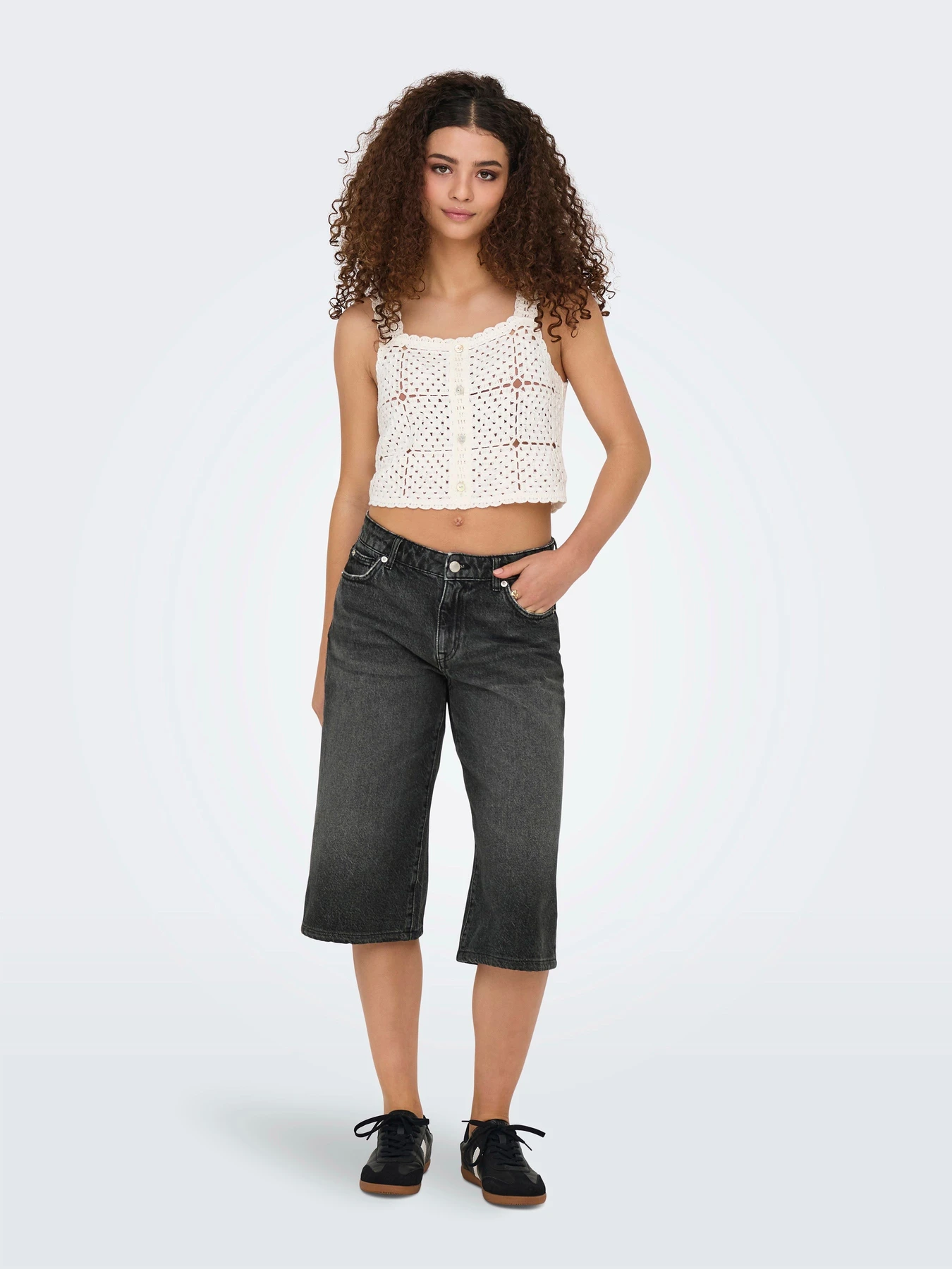 Шорты Only модель 15344297_Black Denim Шорты Only модель 15344297_Black Denim Фото