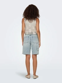 Шорты Only модель 15344302_Medium Blue Denim Фото