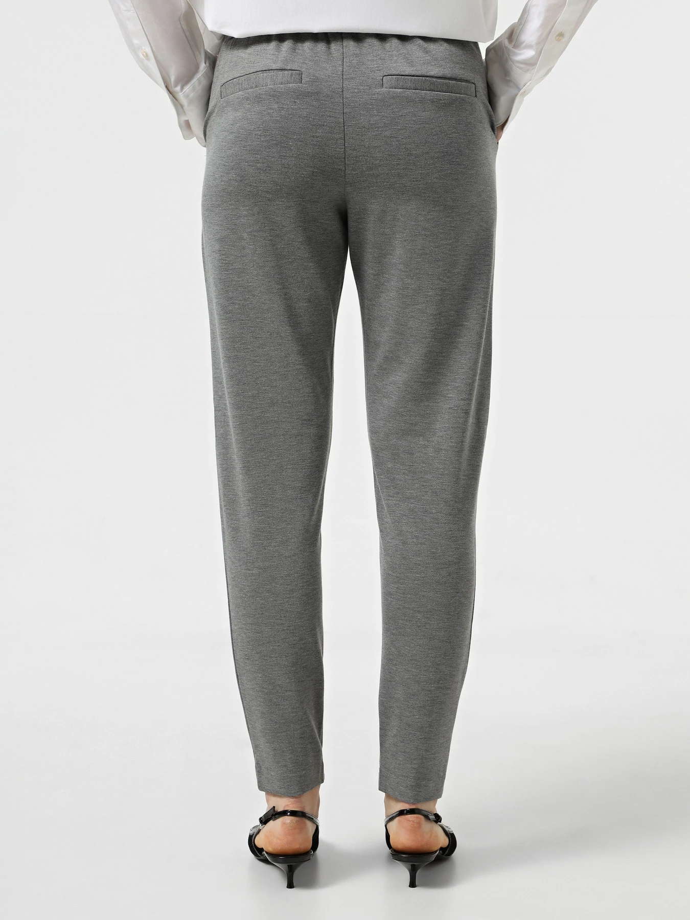 Брюки Only модель 15115847_Medium Grey Melange Брюки Only модель 15115847_Medium Grey Melange Фото