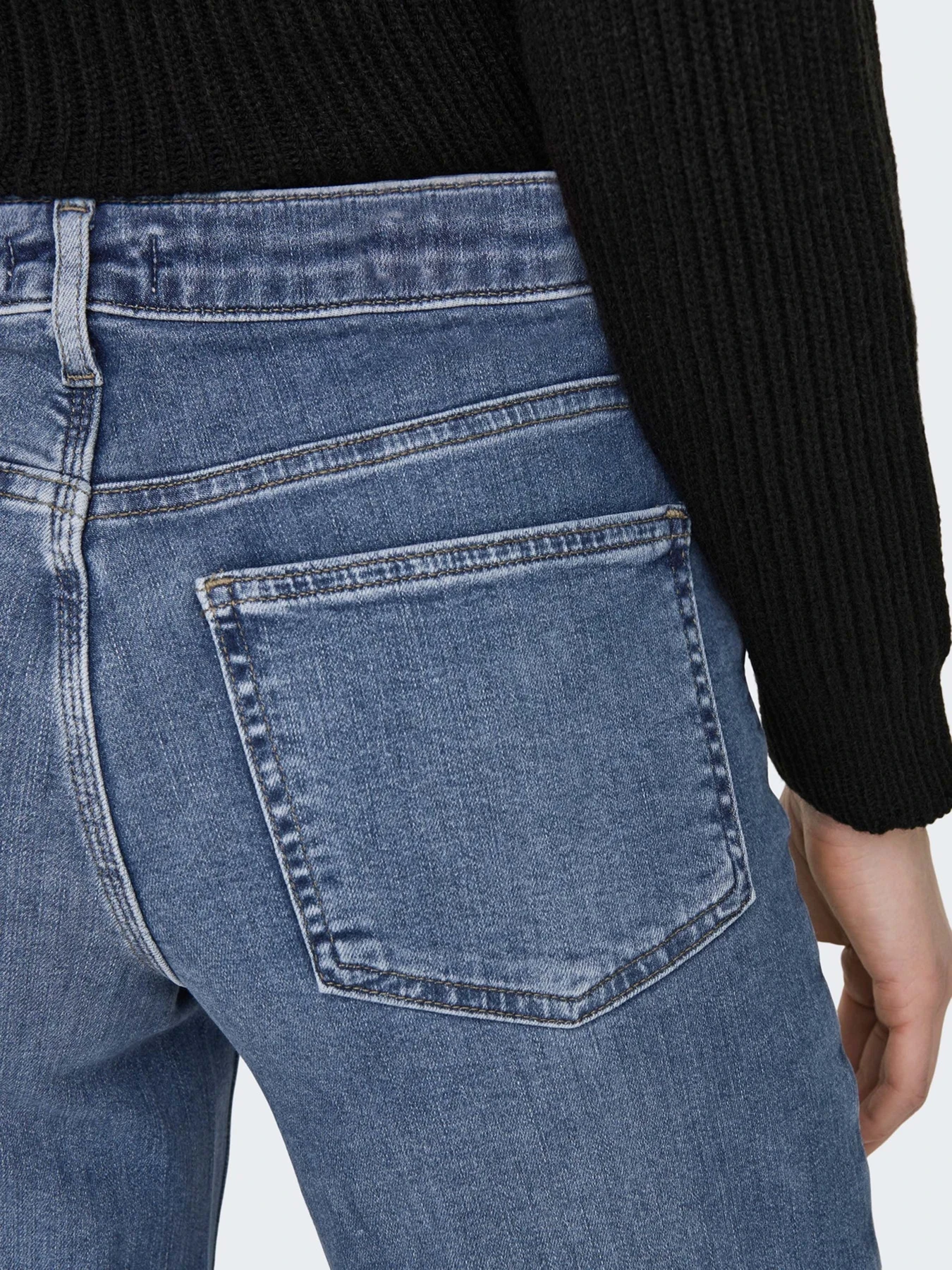 Джинси Only MADISON BLUSH HW WIDE DNM модель 15282980_Medium Blue Denim Фото