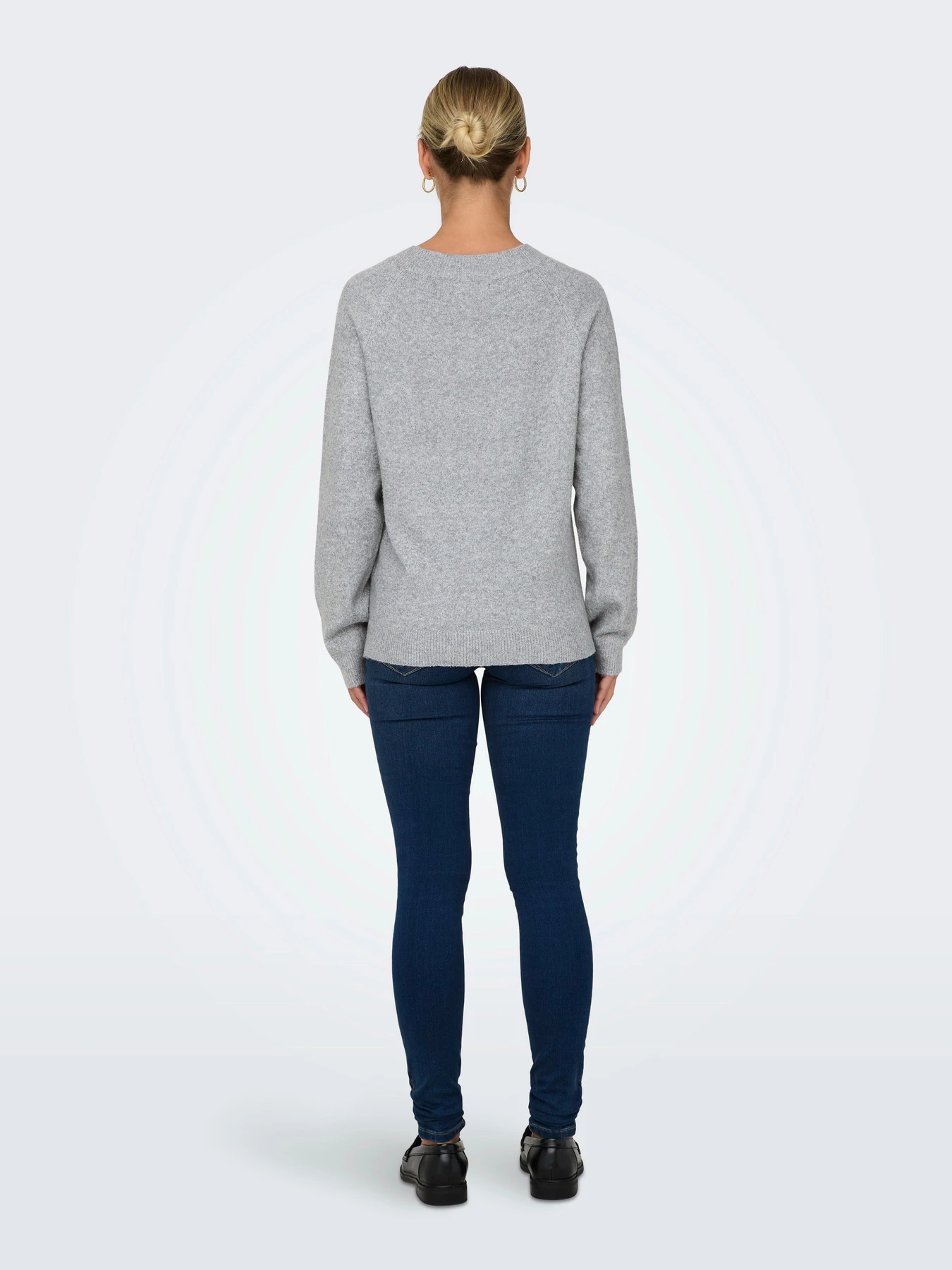 Светри та кардигани Only RICA LIFE L/S PULLOVER модель 15204279_Light Grey Melange Светри та кардигани Only RICA LIFE L/S PULLOVER модель 15204279_Light Grey Melange Фото