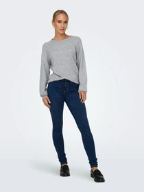 Светри та кардигани Only RICA LIFE L/S PULLOVER модель 15204279_Light Grey Melange Фото