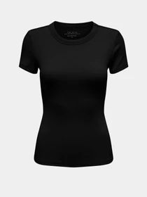 Футболки і поло Only EASY S/S O-NECK TOP модель 15330639_Black Фото