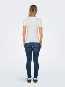 Футболки і поло Only EASY S/S O-NECK TOP модель 15330639_Bright White Фото