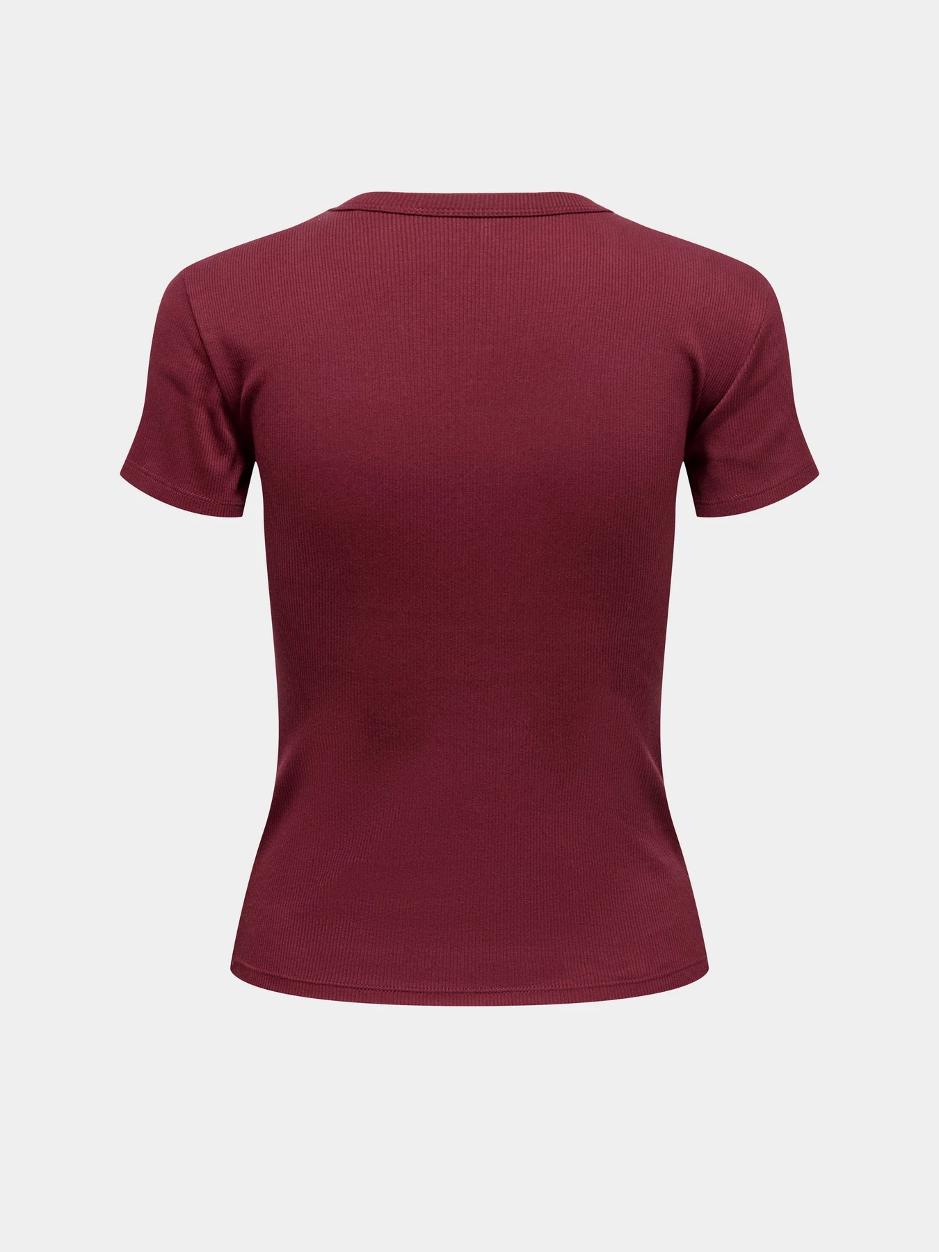 Футболки и поло Only EASY S/S O-NECK TOP модель 15330639_Cabernet Футболки и поло Only EASY S/S O-NECK TOP модель 15330639_Cabernet Фото