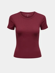 Футболки и поло Only EASY S/S O-NECK TOP модель 15330639_Cabernet Фото