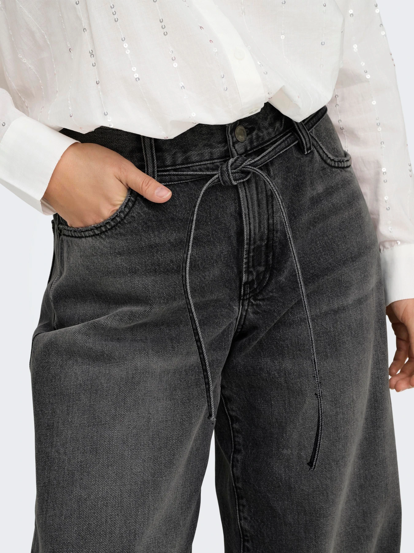Джинси Only GIANNA MW STRAIGHT DNM модель 15347094_Washed Black Джинси Only GIANNA MW STRAIGHT DNM модель 15347094_Washed Black Фото