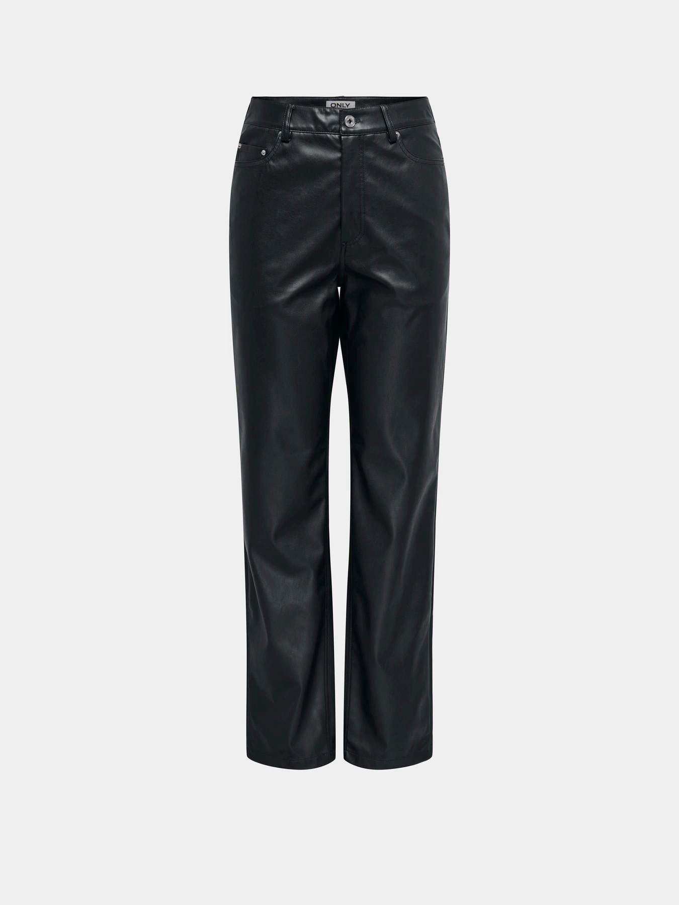 Брюки Only SADIE FAUX LEATHER PANTS модель 15349078_Black Фото