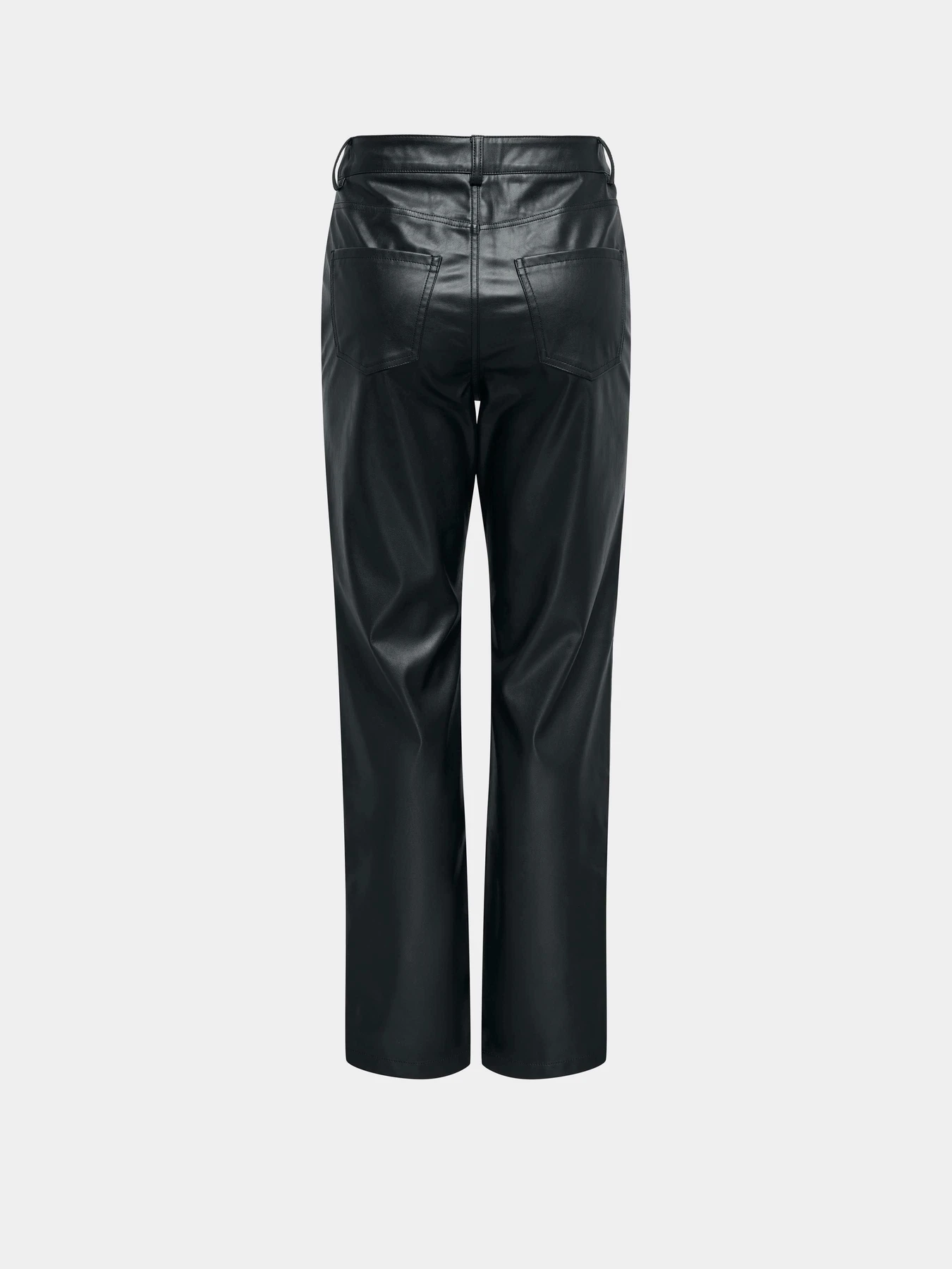 Брюки Only SADIE FAUX LEATHER PANTS модель 15349078_Black Фото
