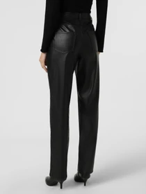 Брюки Only SADIE FAUX LEATHER PANTS модель 15349078_Black Фото