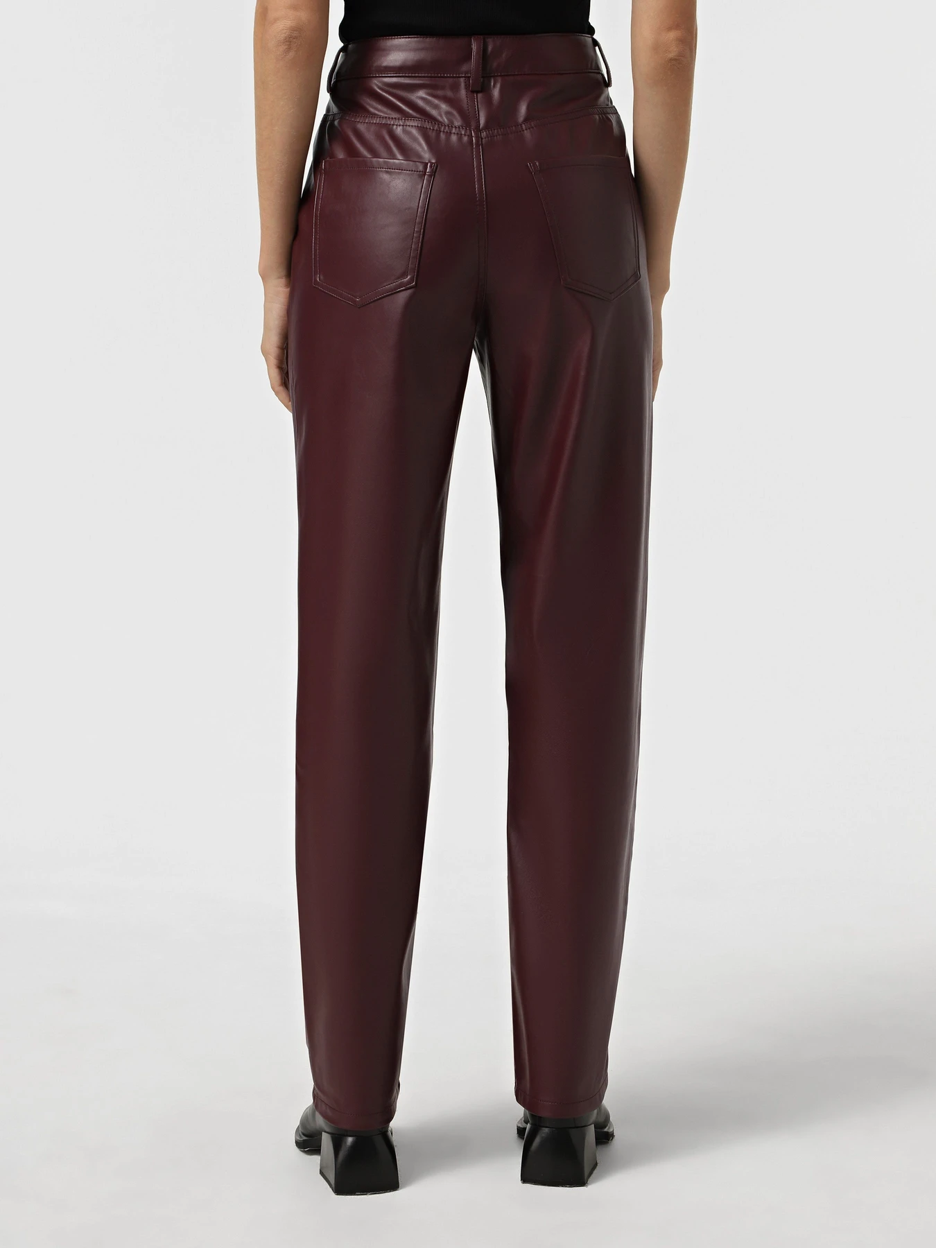 Штани Only SADIE FAUX LEATHER PANTS модель 15349078_Mauve Wine Штани Only SADIE FAUX LEATHER PANTS модель 15349078_Mauve Wine Фото