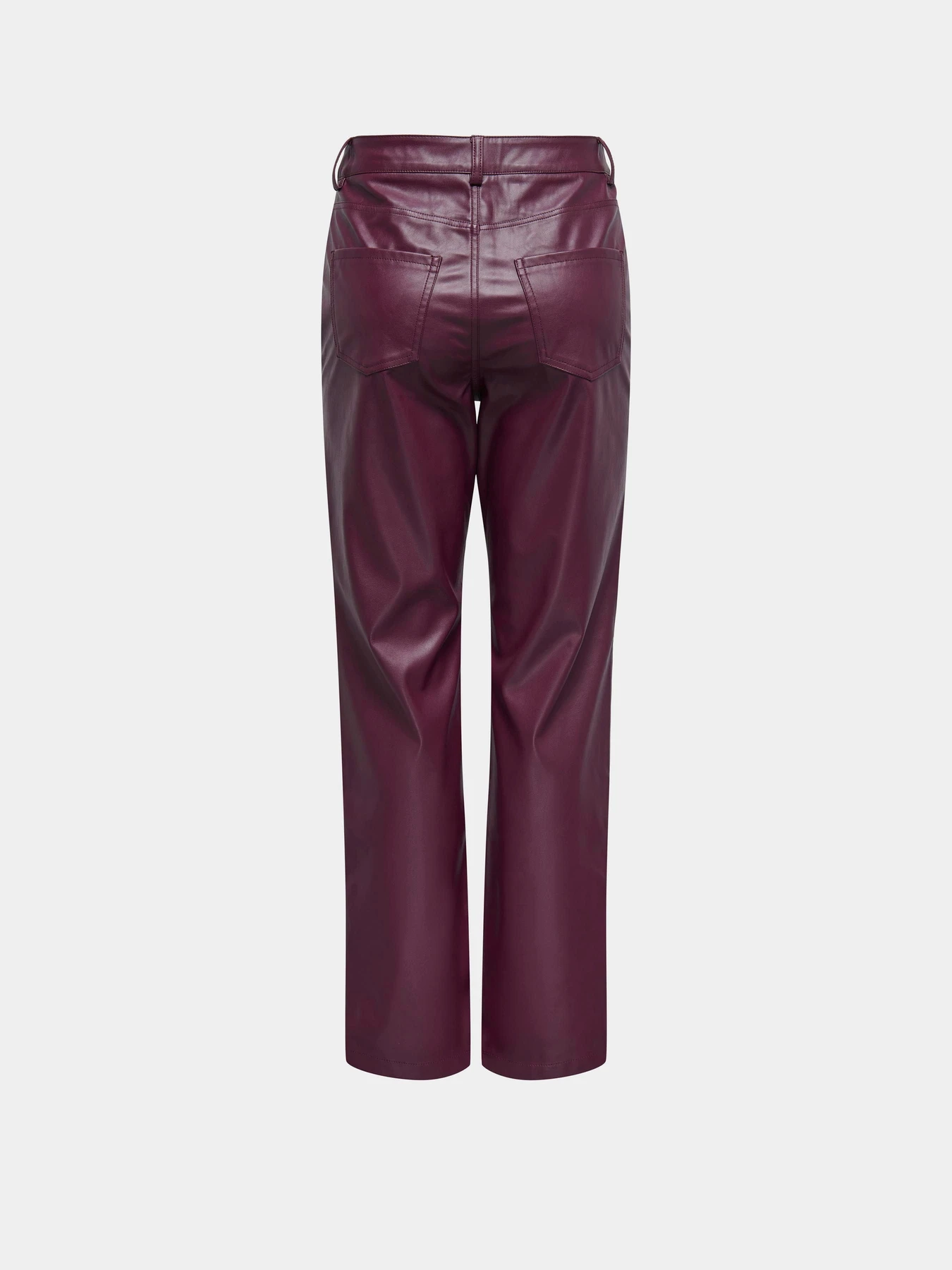 Штани Only SADIE FAUX LEATHER PANTS модель 15349078_Mauve Wine Штани Only SADIE FAUX LEATHER PANTS модель 15349078_Mauve Wine Фото