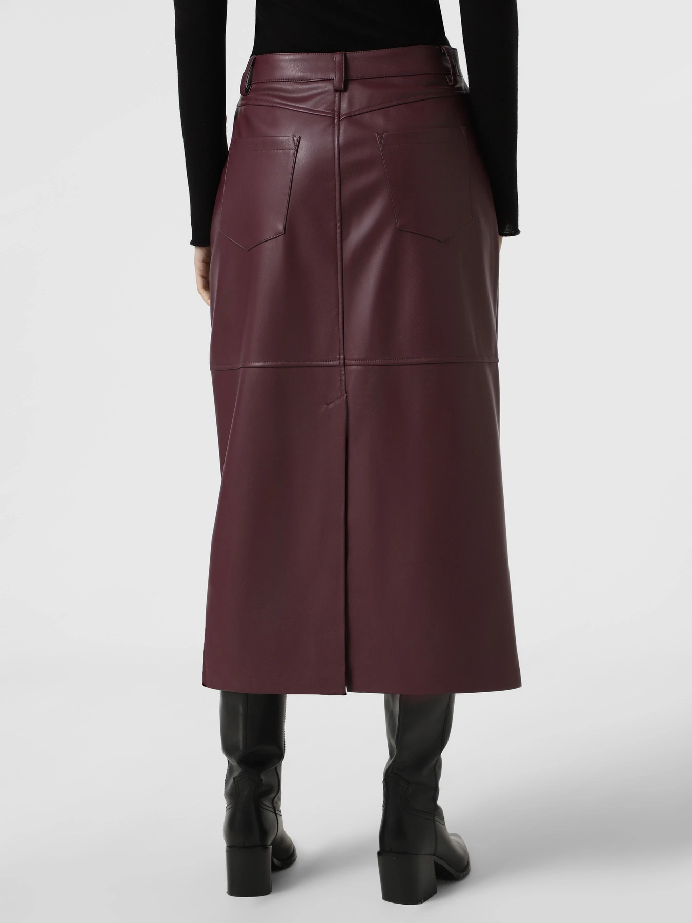 Юбки Only VERONA FAUX LEATHER LONG SKIRT модель 15350363_Mauve Wine Юбки Only VERONA FAUX LEATHER LONG SKIRT модель 15350363_Mauve Wine Фото