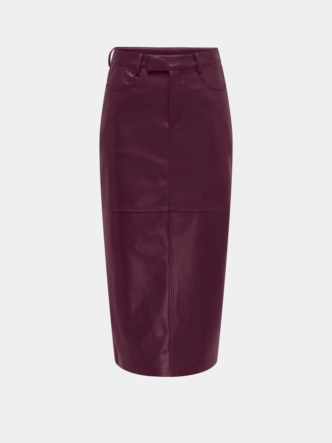 Юбки Only VERONA FAUX LEATHER LONG SKIRT модель 15350363_Mauve Wine Юбки Only VERONA FAUX LEATHER LONG SKIRT модель 15350363_Mauve Wine Фото