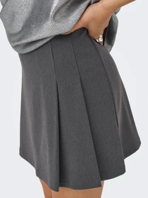 Юбки Only SULAJMA LIFE HW PLEAT SKIRT модель 15351117_Phantom Фото