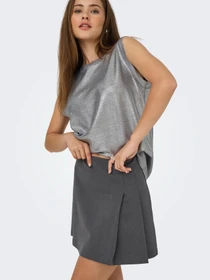 Юбки Only SULAJMA LIFE HW PLEAT SKIRT модель 15351117_Phantom Фото