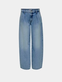 Джинсы Only GIANNA MW PLEAT STR DNM модель 15356810_Light Medium Blue Denim Фото