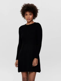Платья Only ALMA L/S O-NECK DRESS модель 15185761_Black Фото