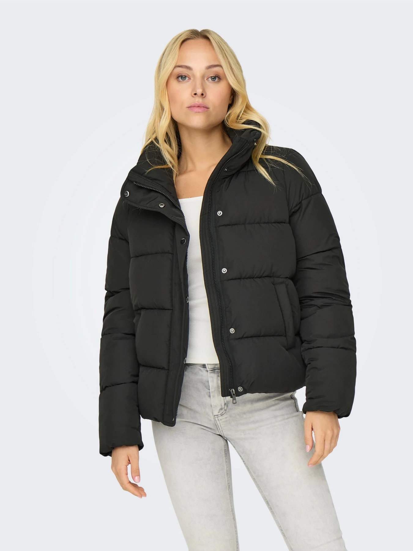 Куртки и дубленки Only NEWCOOL PUFFER JACKET модель 15295424_Black Фото