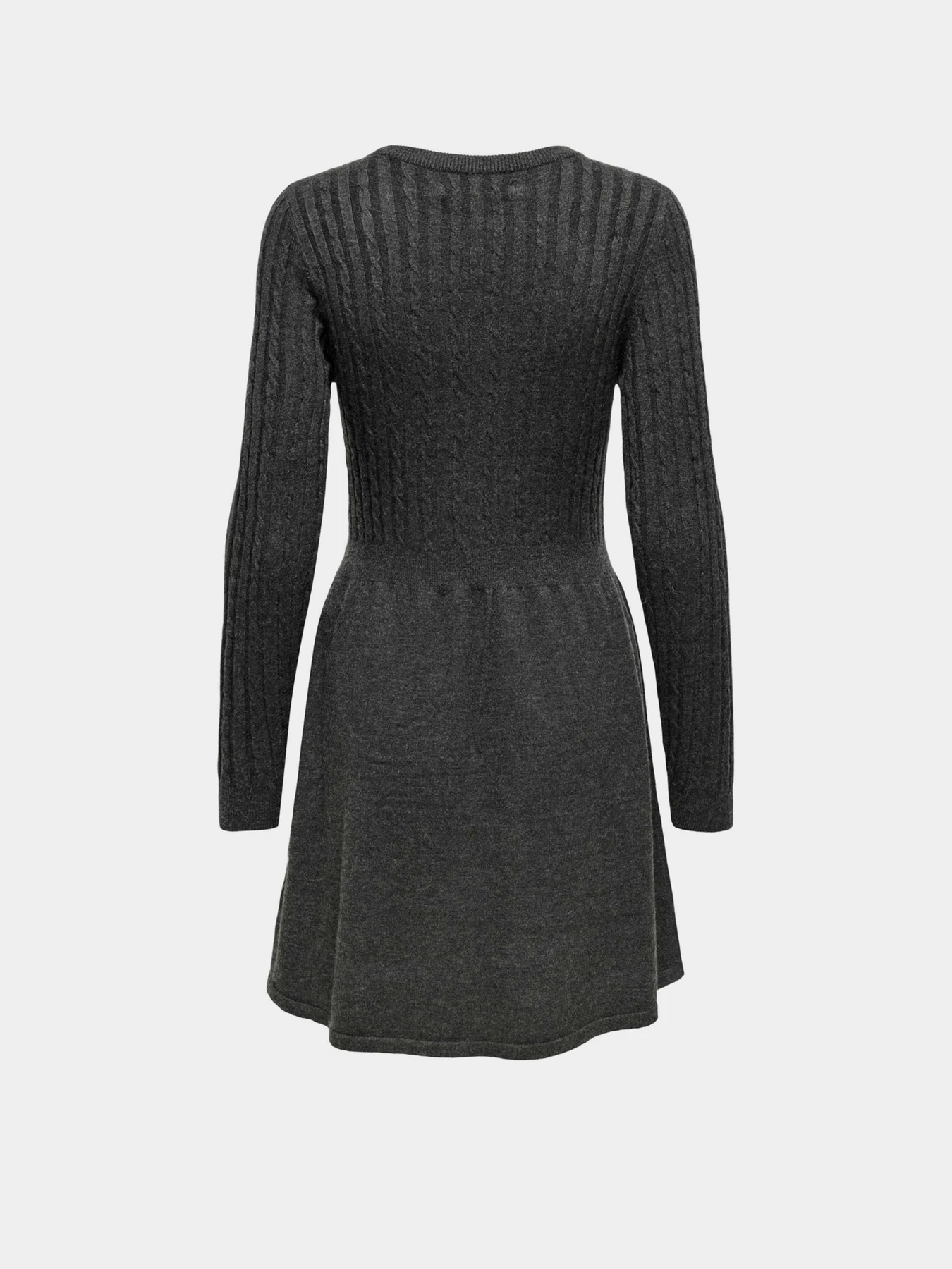 Платья Only FIA LS CABLE DRESS модель 15306551_Dark Grey Melange Платья Only FIA LS CABLE DRESS модель 15306551_Dark Grey Melange Фото