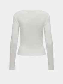 Худи и свитшоты Only RILEY O-NECK L/S TOP модель 15323159_Cloud Dancer Фото