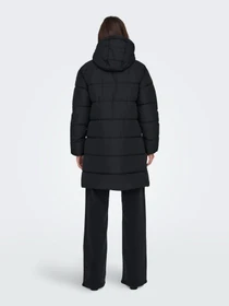 Куртки и дубленки Only CLAIR PUFFER HOOD COAT модель 15323232_Black Фото