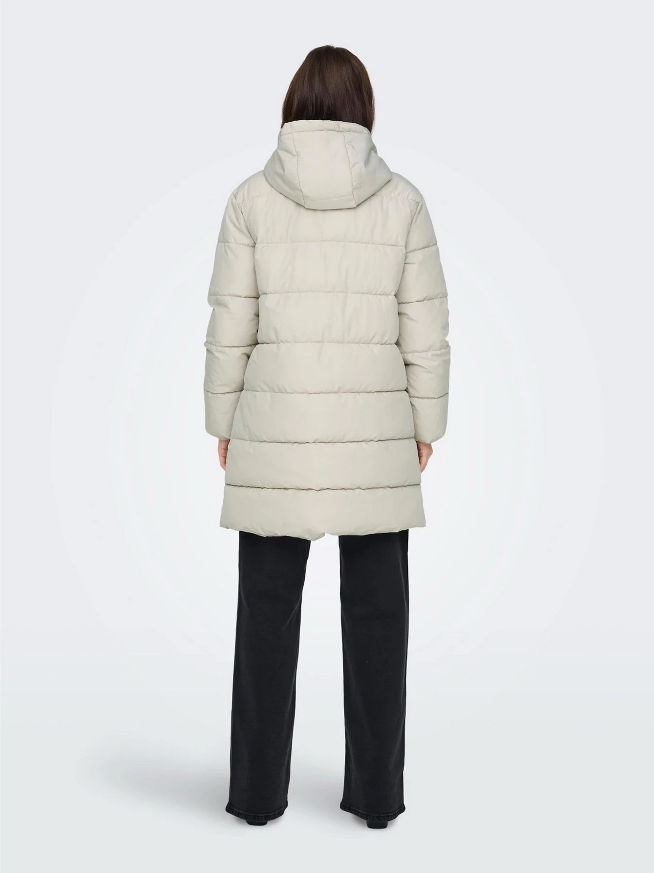 Куртки та дублянки Only CLAIR PUFFER HOOD COAT модель 15323232_Pumice Stone Куртки та дублянки Only CLAIR PUFFER HOOD COAT модель 15323232_Pumice Stone Фото