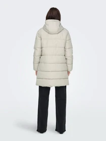 Куртки та дублянки Only CLAIR PUFFER HOOD COAT модель 15323232_Pumice Stone Фото