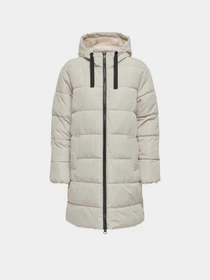 Куртки та дублянки Only CLAIR PUFFER HOOD COAT модель 15323232_Pumice Stone Фото
