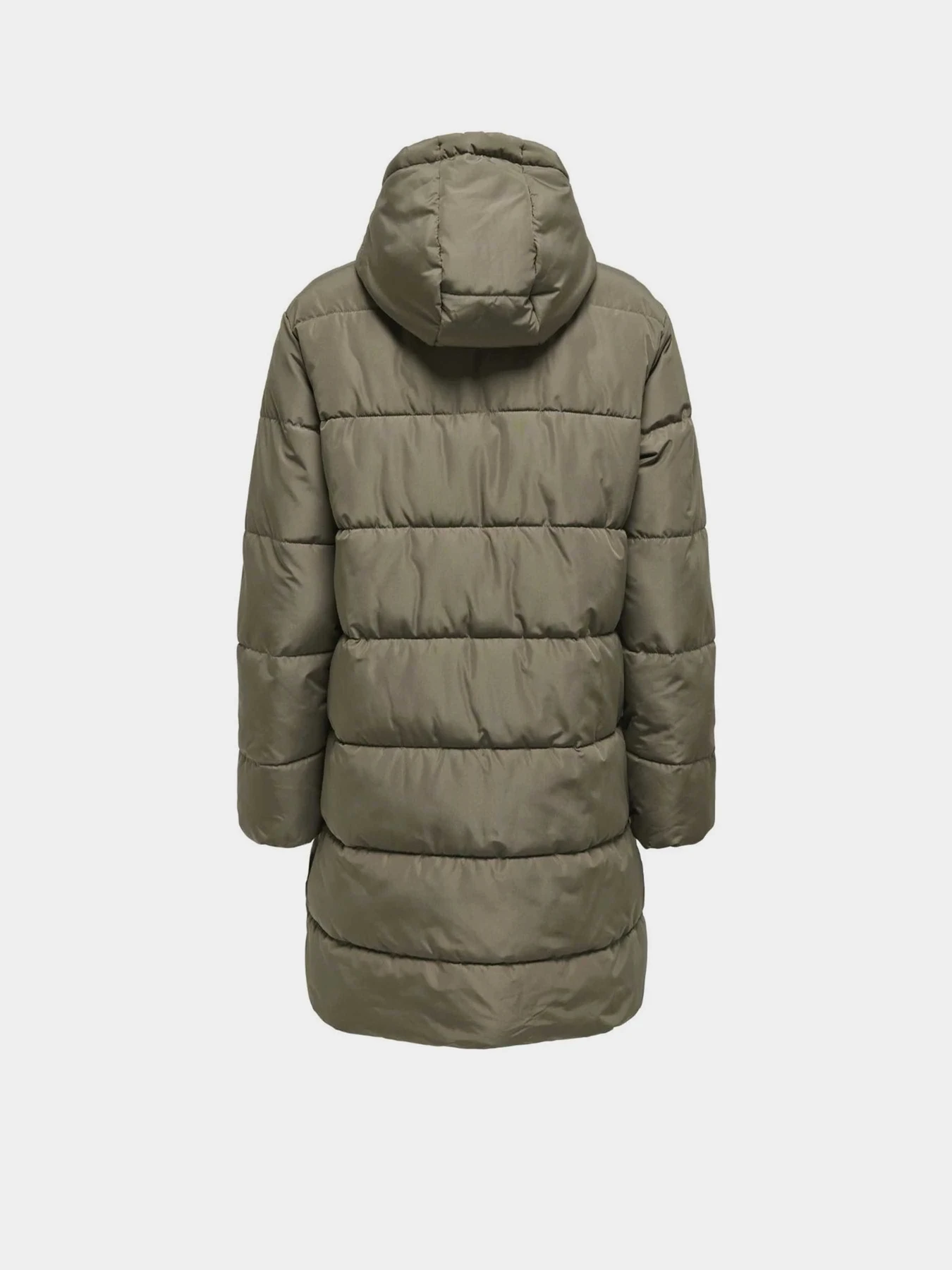 Куртки и дубленки Only CLAIR PUFFER HOOD COAT модель 15323232_Stone Gray Фото