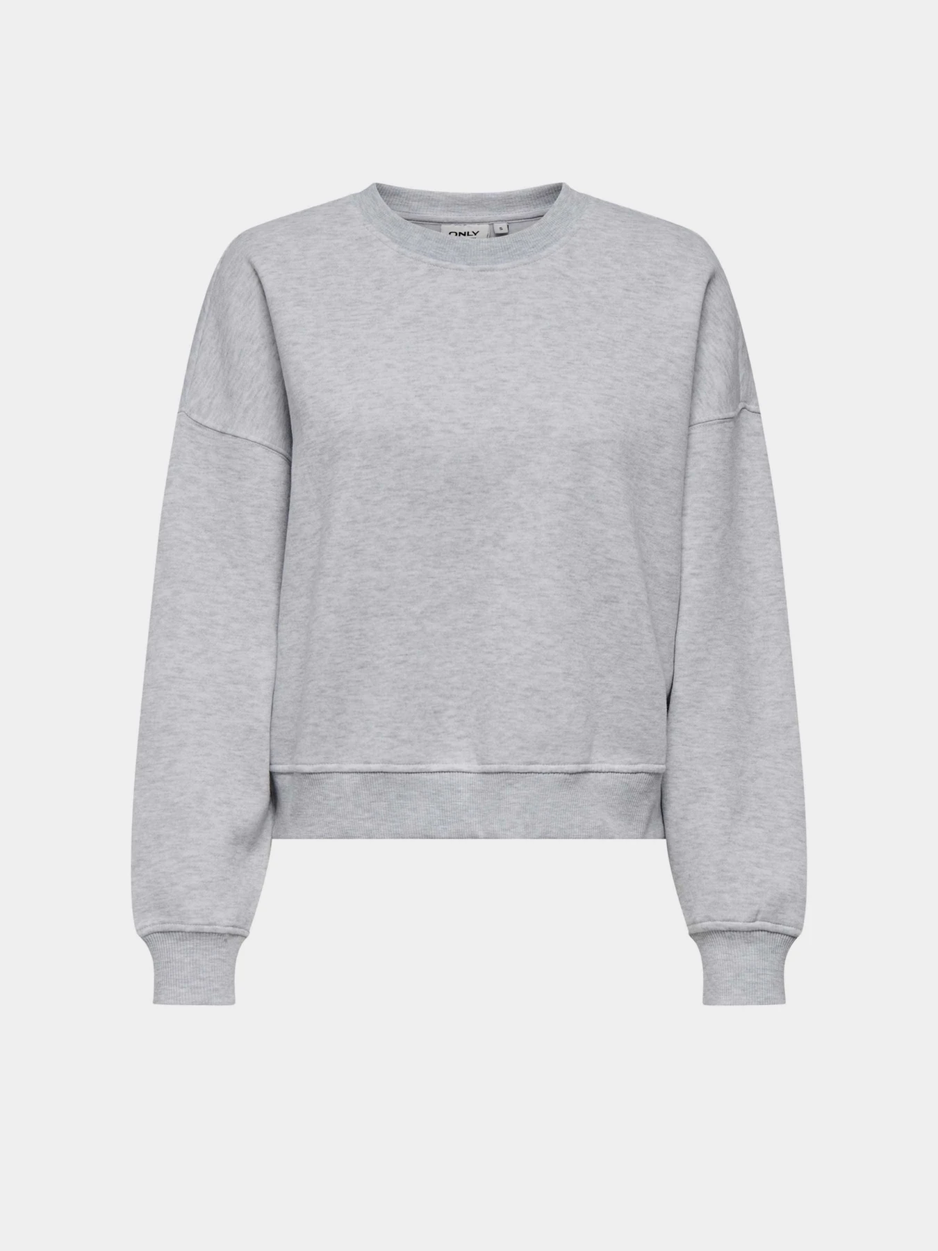 Худи и свитшоты Only BEST L/S CREW NECK SWT модель 15338727_Light Grey Melange Худи и свитшоты Only BEST L/S CREW NECK SWT модель 15338727_Light Grey Melange Фото