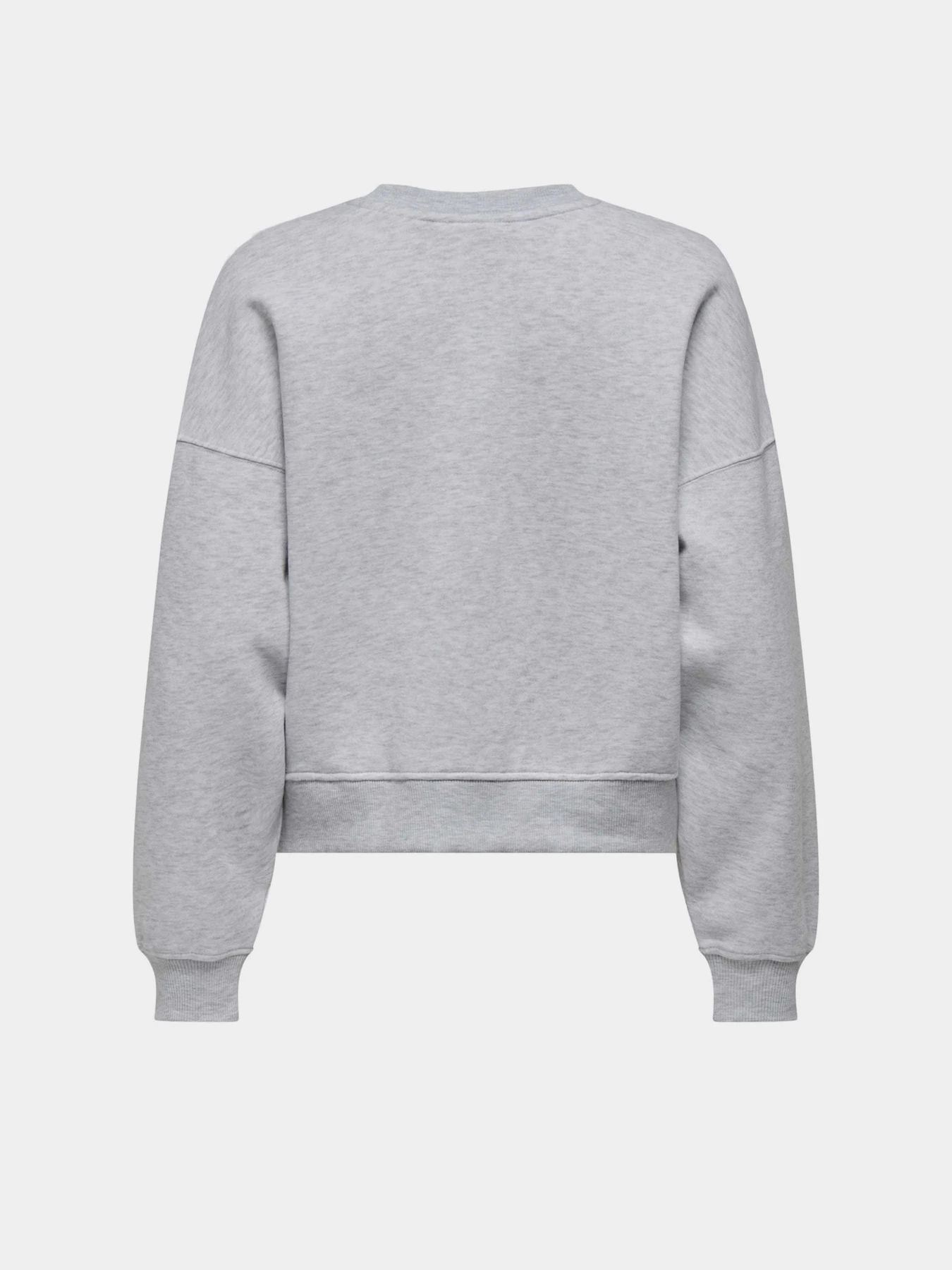 Худи и свитшоты Only BEST L/S CREW NECK SWT модель 15338727_Light Grey Melange Худи и свитшоты Only BEST L/S CREW NECK SWT модель 15338727_Light Grey Melange Фото