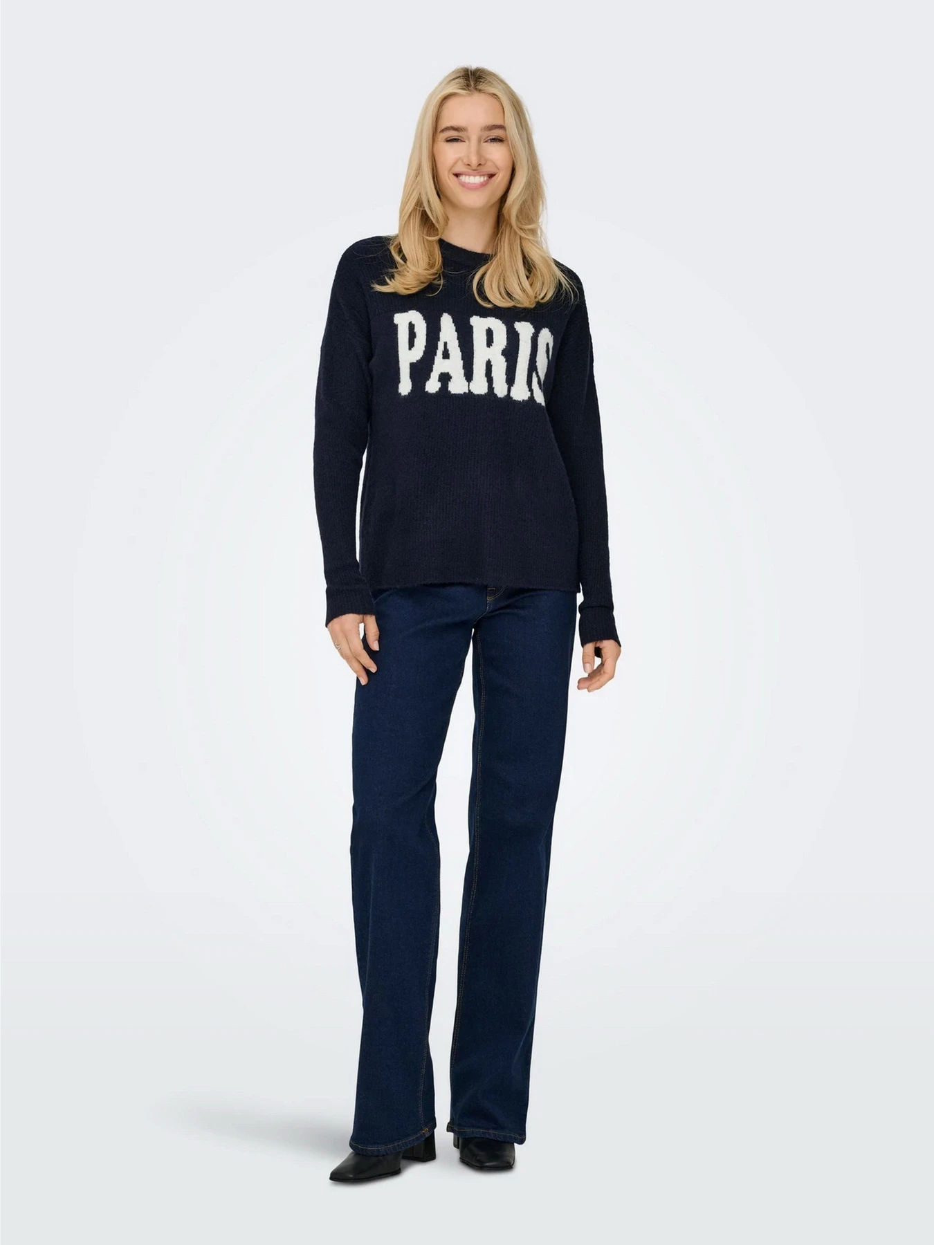 Свитры и кардиганы Only JERICO L/S PULLOVER модель 15339731_Dark Navy CD PARIS Свитры и кардиганы Only JERICO L/S PULLOVER модель 15339731_Dark Navy CD PARIS Фото