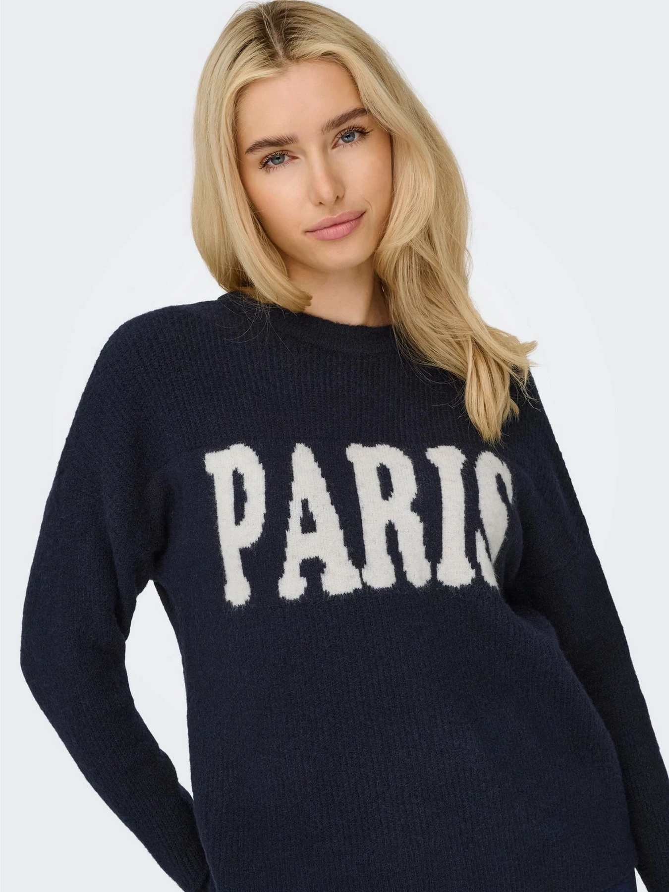 Свитры и кардиганы Only JERICO L/S PULLOVER модель 15339731_Dark Navy CD PARIS Свитры и кардиганы Only JERICO L/S PULLOVER модель 15339731_Dark Navy CD PARIS Фото