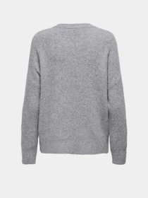 Свитры и кардиганы Only JERICO L/S PULLOVER модель 15339731_Grey Melange  CD PARIS Фото
