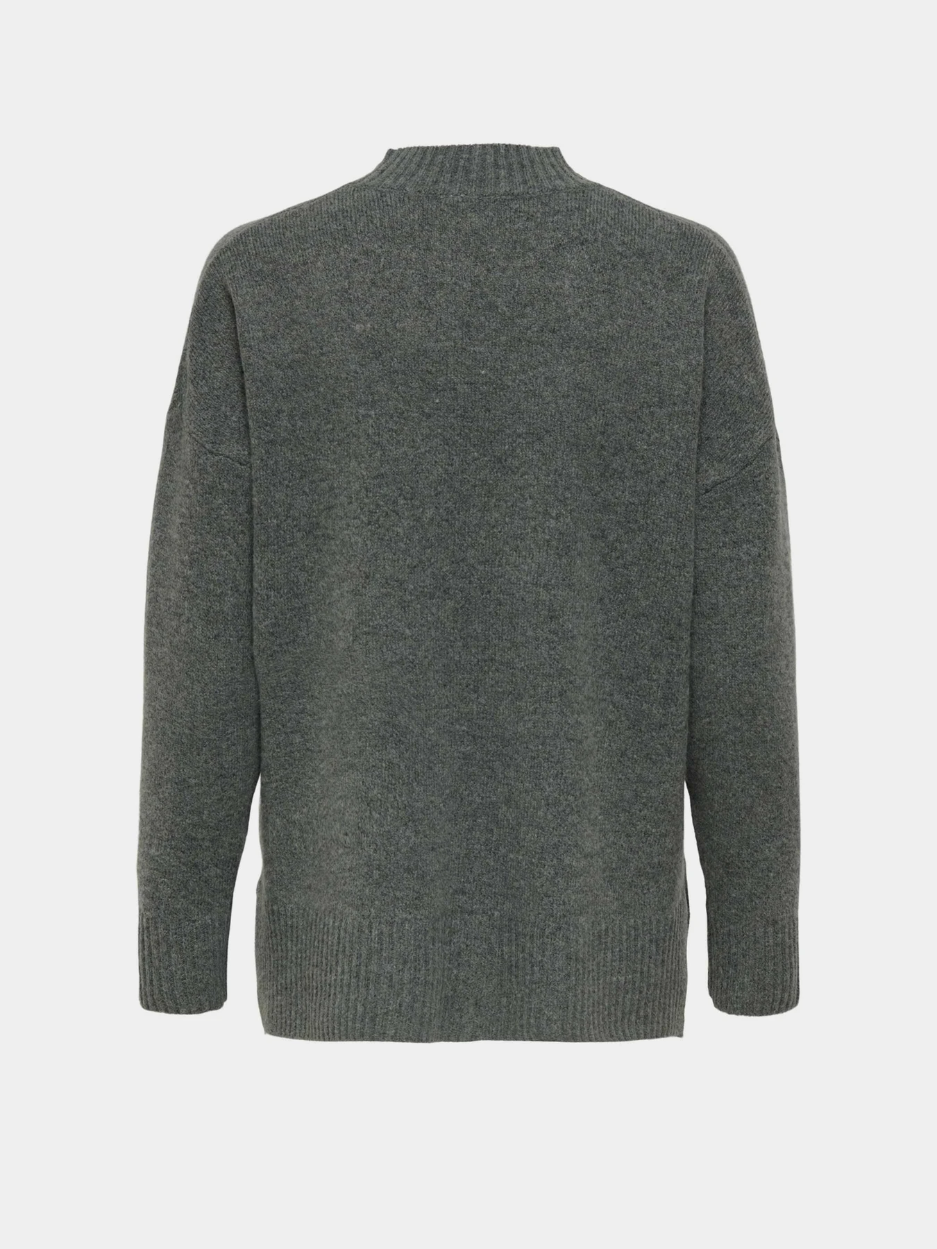 Свитры и кардиганы Only HAZEL LS HIGHNECK OVERS PULL K модель 15352853_Balsam Green Melange Фото