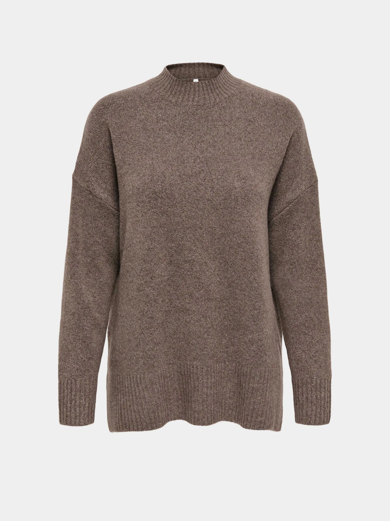 Светри та кардигани Only HAZEL LS HIGHNECK OVERS PULL K модель 15352853_Brown Lentil Melange Светри та кардигани Only HAZEL LS HIGHNECK OVERS PULL K модель 15352853_Brown Lentil Melange Фото